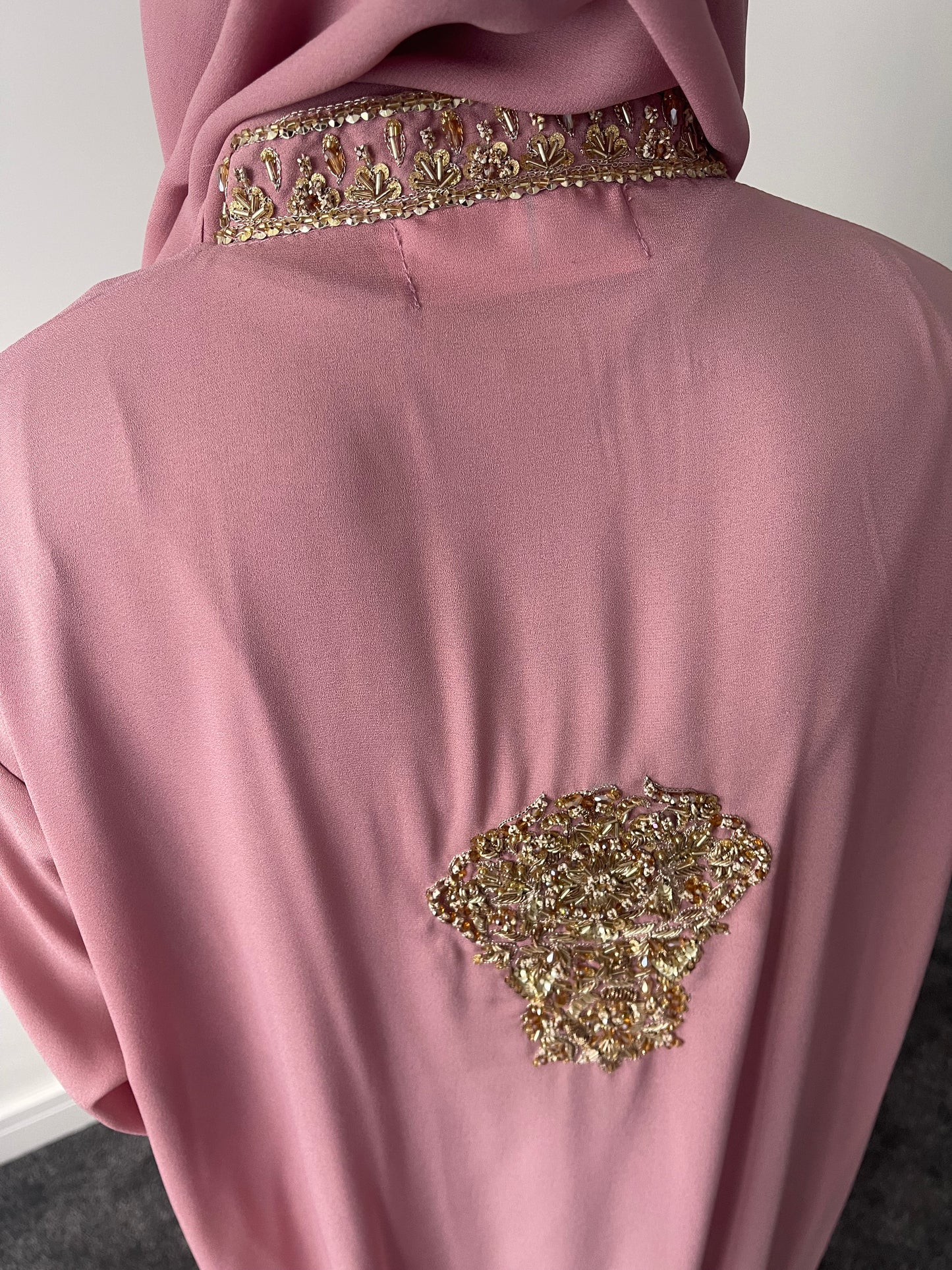Powder Pink Abaya
