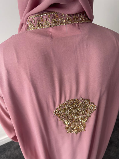 Powder Pink Abaya