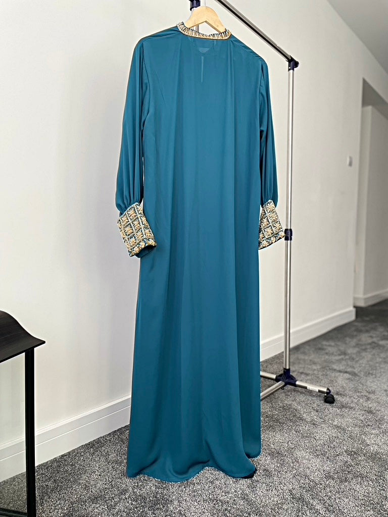 Persian Blue Abaya