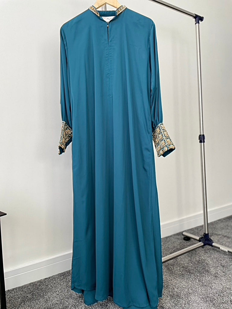Persian Blue Abaya