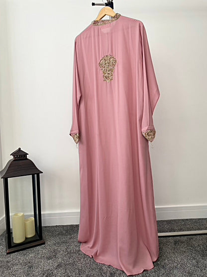 Powder Pink Abaya
